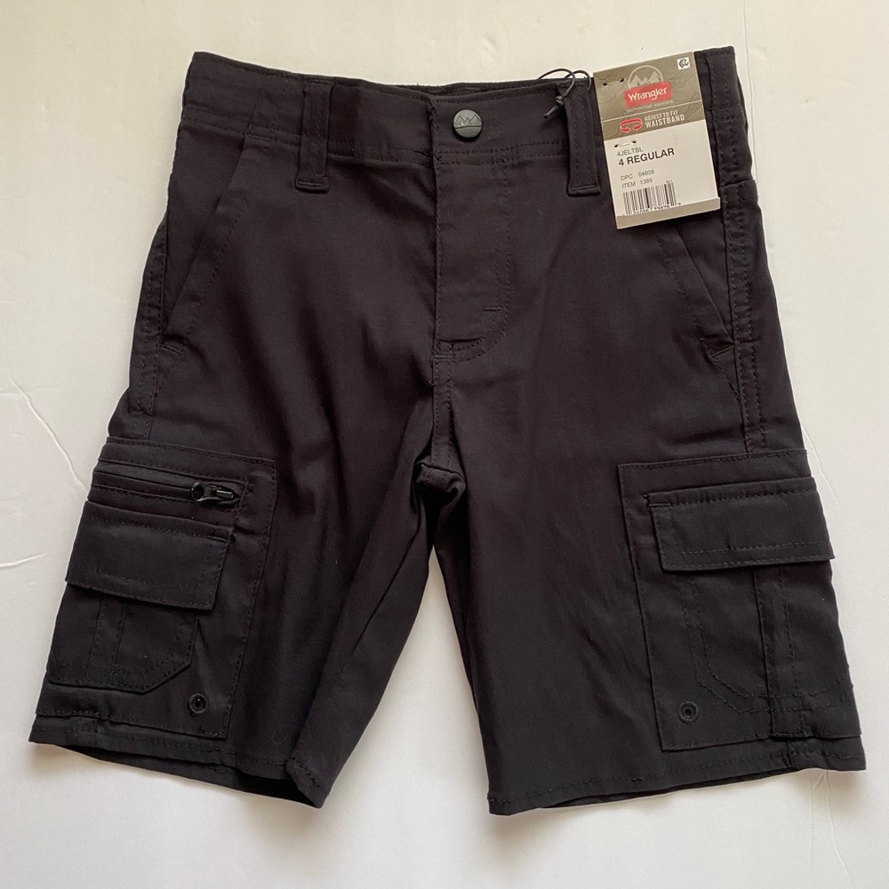 Wrangler Boys Straight Fit Cargo shorts, 4 regular